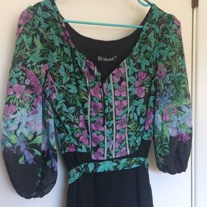 Vintage Floral Dress